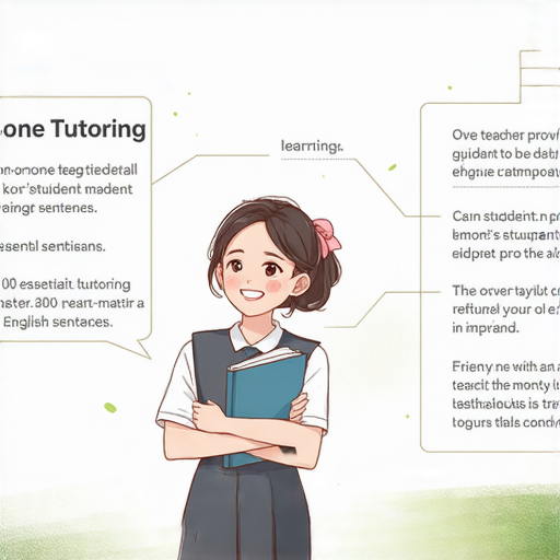 「想掌握300句必學英文嗎？快來了解我們的外籍老師一對一輔導服務！」