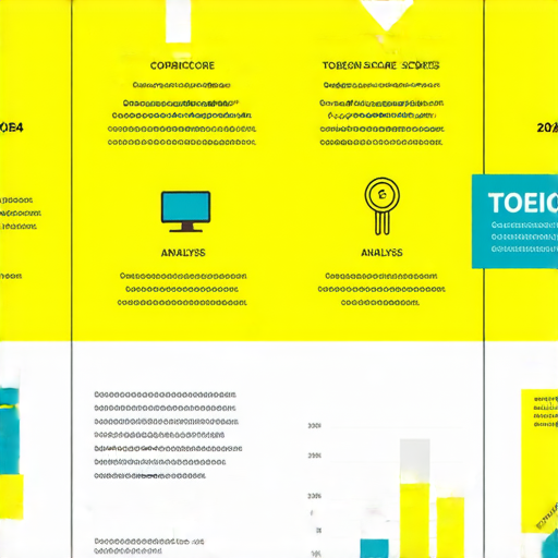 2024 TOEIC 切割分數分析圖，展示快速提升英語實力方法，一對一外籍老師輔導效果，幫助考生成功達成語言目標，提升信心與成績。
