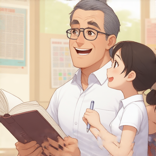 一位外籍老師與學生一對一交流，探索石班魚及石蓮花的英文知識，提升英語能力的學習場景，展現互動與學習熱情。