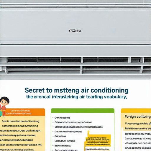 「發現冷氣機的秘訣！掌握關鍵英文詞彙，立即報名一對一外籍老師教學！」