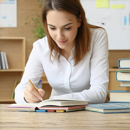 一名外籍老師正在輔導學生學習英文，桌上放有學習資源，背景展示磨練與磨合的學習階段，強調一對一外籍老師服務的互動與成效。