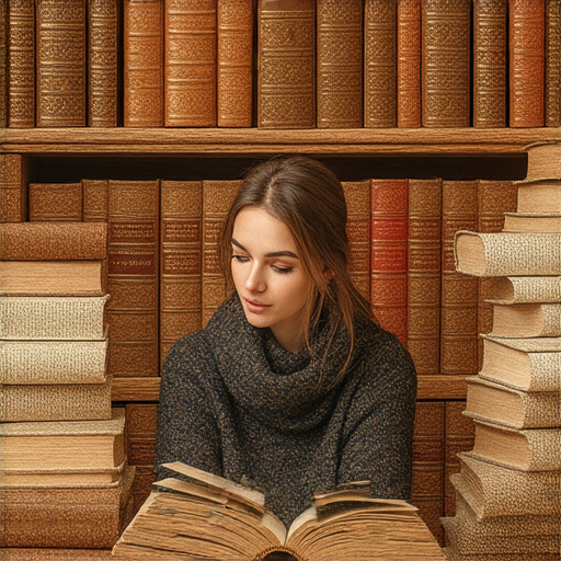 一位外籍英文老師與學生面對面交流，深入探討主禱文和十誡的智慧，背景有聖經書籍，展現文化與信仰的融合，展現學習的熱情和知識的傳遞。