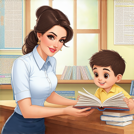 一對一外籍老師與學生互動，探索神秘的英文世界，揭示神奇、神秘、神智的奧秘，學生專注學習，教室環境明亮，充滿活力和學習氛圍。