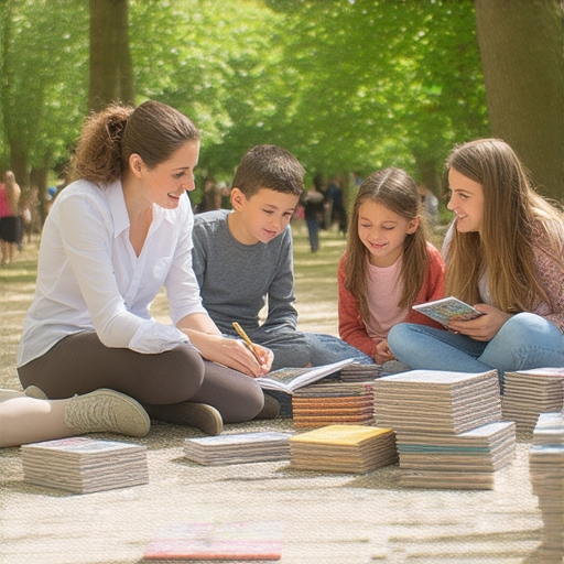 探索公园的奇妙景象，學生與外籍老師進行一對一英語教學，學習英文的有效秘訣與互動方法，提升語言能力，享受學習的樂趣。