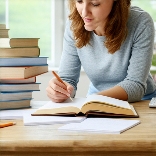 外籍老師一對一教學場景，學生專注學習英文，桌上有書本和文具，展現互動學習過程，揭開學習英文的秘訣和神秘面紗，用心掌握語言技能。