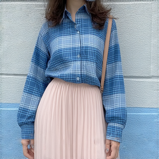 「探索格子衬衫与裙子的时尚密码！立刻预约外籍老师，提升你的英文表达力！」