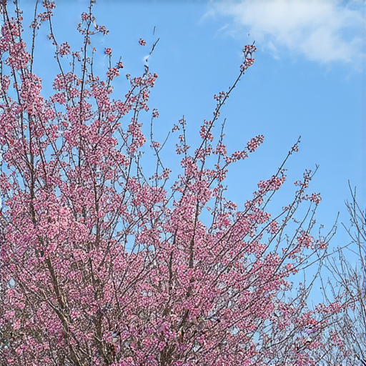 探索桃花的魅力與寓意的圖片，展現桃花盛開的美麗景象，象徵桃李满天下與桃花运的象徵，外籍英文老師指導如何精通桃花的文化意涵。