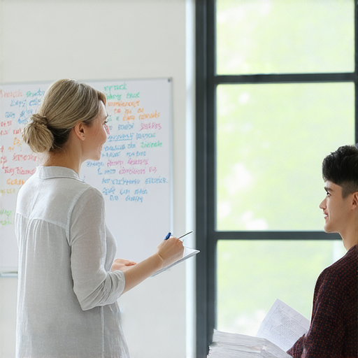 專業外籍英文老師一對一教學中，學生專注掌握英文關鍵詞，提升學習效果，學習進步的好機會，立即體驗此專業英文教學服務。