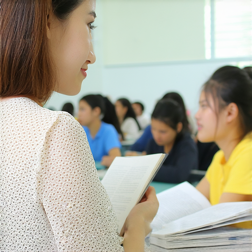 外籍老師指導學生參加持續進修基金課程，提升英文能力，學生專注學習，課堂氣氛活躍，學習資源豐富，適合各級別學習者。