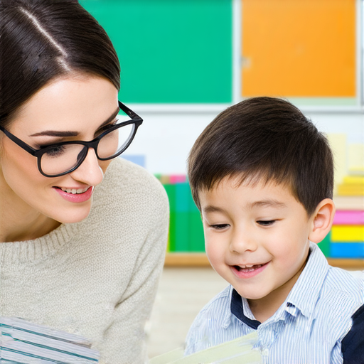 學習二手英文術語與外籍老師一對一互動，提升英語能力的學習場景，展示學生專注的學習態度和老師的指導過程。快來探索英語學習新方式！