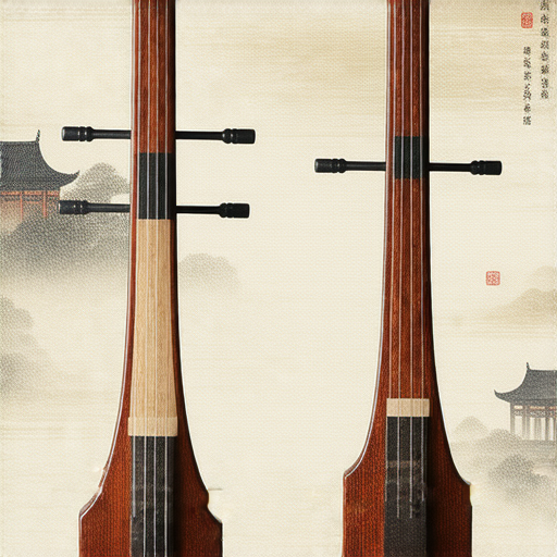 二胡與二鍋頭的介紹圖片，展示中國傳統音樂和文化風味，加強英語學習的課程，外籍老師一對一教學，促進語言能力提升，增進對中國文化的理解。