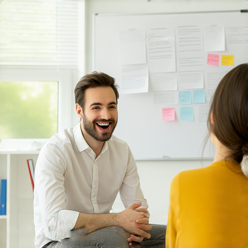 外籍英文老師一對一教學場景，學生積極互動，展現探索熱情與學習的極致，啟動英語學習旅程，提升英語能力，體驗沉浸式語言學習。