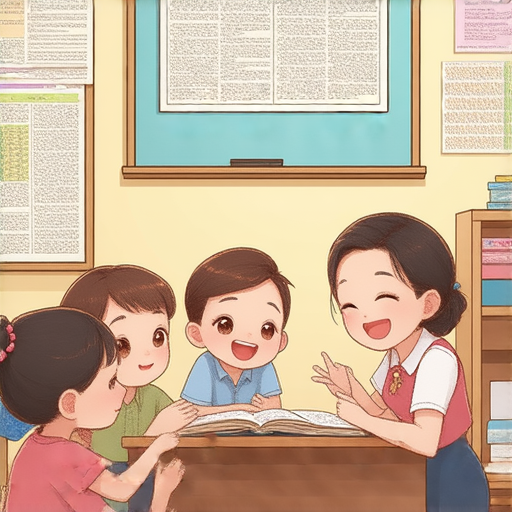 熱血沸騰的英文學習活動，學生與外籍老師一對一互動，精彩的教學場景激發學習熱情，打造提升英語能力的最佳環境。