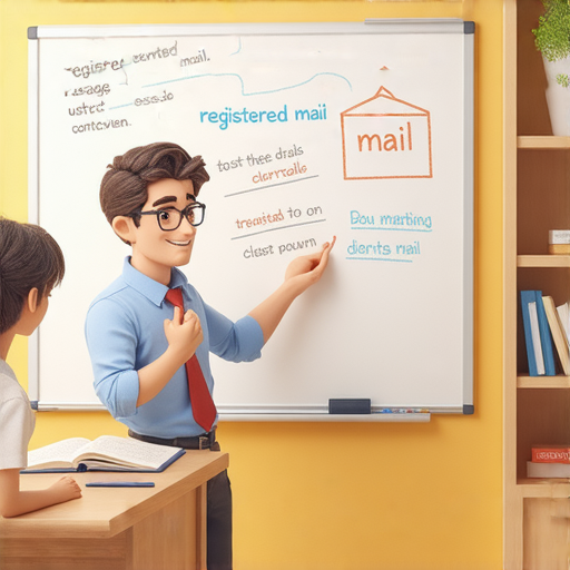 了解掛號信的正確英文用法的教學圖片，外籍英文老師一對一教學，提升英文能力，選擇正確的學習方法，讓語言學習更有效。