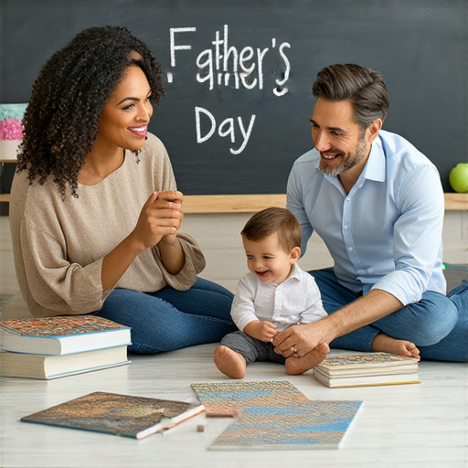 探索父子關係，慶祝父親節，學習如何用英文說父親節快樂，享受外籍老師一對一教學，促進親子交流，增進英語能力。