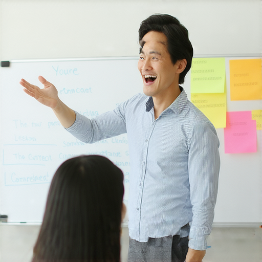 解密人類常見英文詞彙的學習場景，外籍老師在一對一教學中指導正確發音，學生專注聆聽與互動，提升英語口說能力和詞彙掌握。