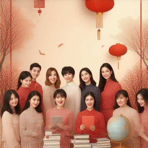 年初一到年宵的文化活動圖片，展示英語學習和提升英語能力的機會，邀請報名一對一外籍老師課程，讓學習者解密英語背後的文化。