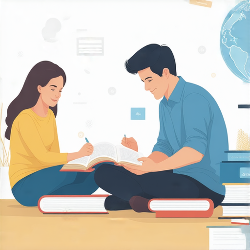 探索英文世界的圖片，顯示外籍老師與學生一對一進行教學，強調十字韌帶對生活的影響，讓學習者獲得更多知識，提升英文能力，立即預約外籍老師一起學習。