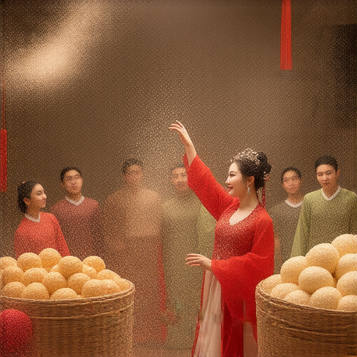 從粽子到粵劇的探索活動，學生在專業外籍老師指導下學習香港文化，畫面中展示了粽子和粵劇元素，呈現文化的多樣性與學習的樂趣。