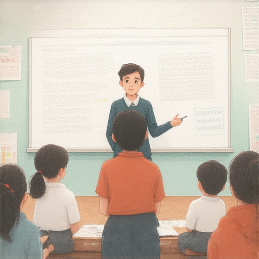 學習英文新視野的圖片，展示外籍老師指導學生解密學習過程中的犯錯與狀態，強調輕鬆有效的英語精進方法，提升學習興趣與信心。