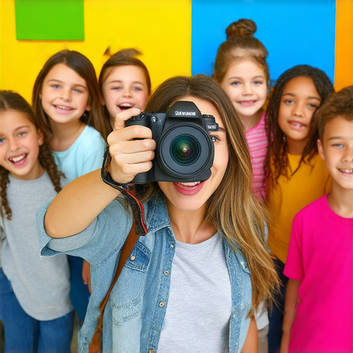 狗仔隊採訪現場，攝影師快速拍攝外籍教師與學生一對一互動，展現學習英文的生動場景，揭開狗仔隊的秘密，讓學習變得更有趣。