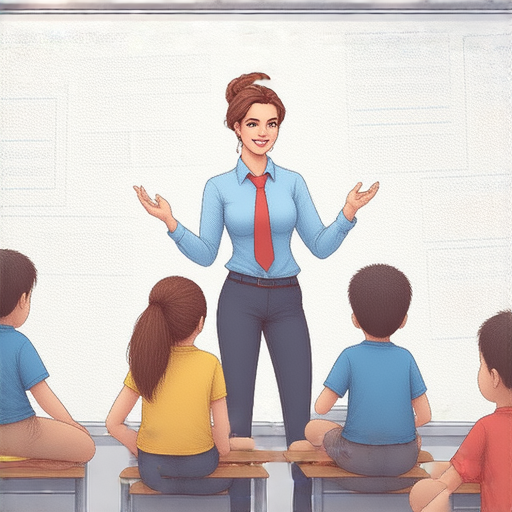 專業外籍英語老師指導學生打造品牌、培養興趣與建築技能，提升英語能力，以增強競爭力。圖片展現課堂互動，焦點在學習者的積極參與與老師的專業教學。