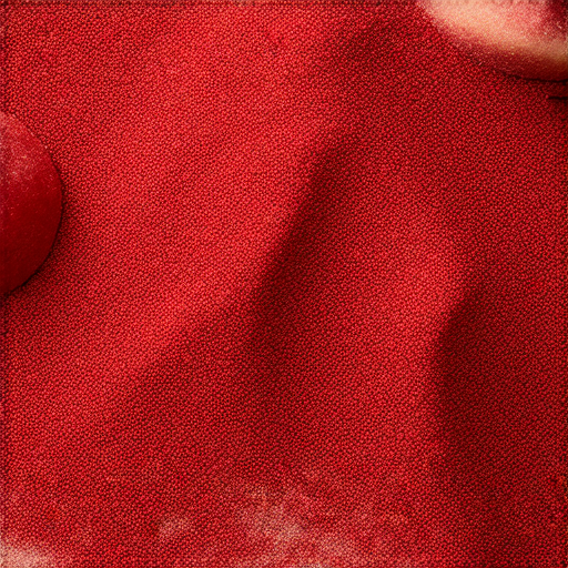 紅色食材大揭秘，展示紅石榴、紅磨坊等食材的特寫，外籍老師與學生互動學習，探索美食英文，色彩鮮豔，富有教育意義。