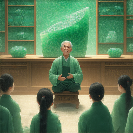 揭開玉的奧秘，展現玉石的美學與文化，學習相關英文詞彙，外籍老師帶你探索玉的知識和魅力，增進對玉石的理解。