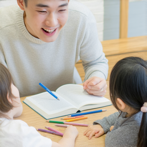 外籍老師一對一教學，學生在弘大學習英文，愉快的學習氛圍，輕鬆互動，促進語言掌握，展示學習教材與老師的互動，體驗真正的英語學習樂趣。
