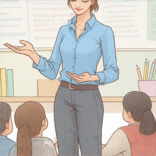 外籍老師在教室中引導學生探索英文中的趣味與創意，專注於「攤位」與「攪拌」的語言運用，提供一對一精彩教學的互動場景，讓學習變得生動有趣。