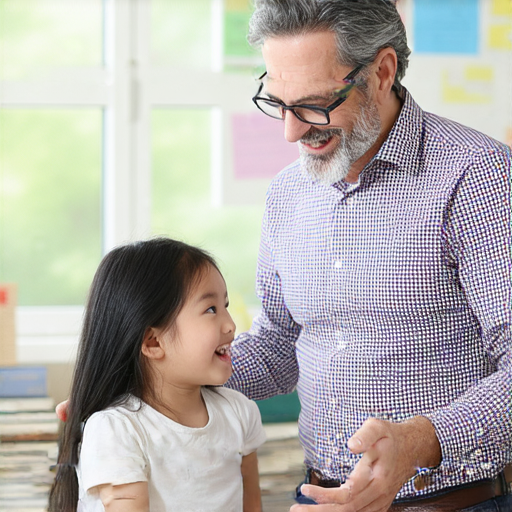外籍英文老師一對一教學場景，老師與學生親切交流，展示探索原創與原始的學習魅力，強調提高英語能力的重要性，吸引學生立即報名參加。