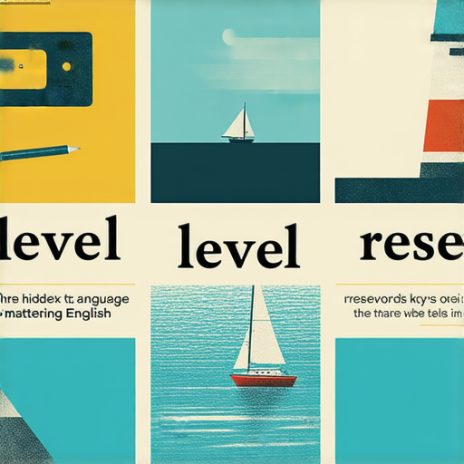 「掌握英語的隱藏關鍵：你知道水平儀、水庫與水手的英文怎麼說嗎？立即探索！」