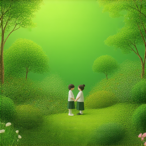 探索五彩繽紛的綠色世界的圖片，展示了各種美麗的植物和自然景觀，並強調學習相關英文詞彙的重要性，提升英文能力的外籍英語老師預約信息。