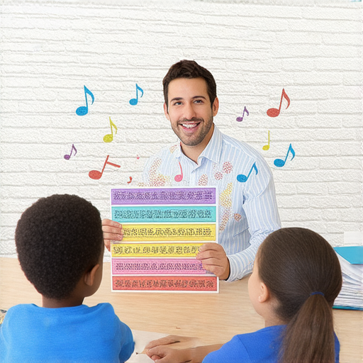 探索好聽英文名字與經典歌曲的圖片，外籍老師與學生互動，提升英文魅力，展示音樂與語言的結合，讓學習過程更加愉快和有效。