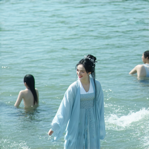 探索英文世界的圖片，展示汆水、汕頭文化及穿著漢服的人們，外籍老師在教學中，帶領學員輕鬆掌握英語，快來報名學習，開啟語言新旅程！