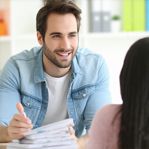 提升英文口說的秘訣，外籍老師一對一教學的場景，學生與外籍教師互動交流，專注於口語練習，展現學習熱情與專業教學環境。