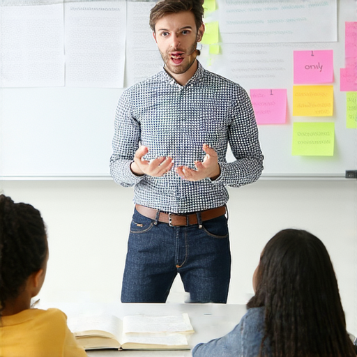 外籍老師在教學過程中展示「我」和「只要」的用法，學生專注學習，提升英文能力，探索語法秘密，創造互動學習環境，讓學習更加有趣有效。