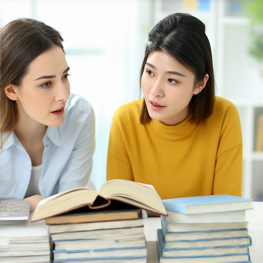 外籍教師一對一指導學英語，學員在專注學習，用英文表達心動與心聲，揭開心靈之謎，提升英語表達能力，報名熱線及學習資訊清晰可見。