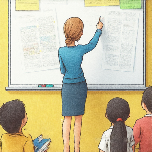 教師與學生互動，學習新加坡英語的課堂場景，外籍老師引導學生輕鬆學習，表現出積極的學習氛圍，破解新加坡英語的秘訣，助你流利溝通。