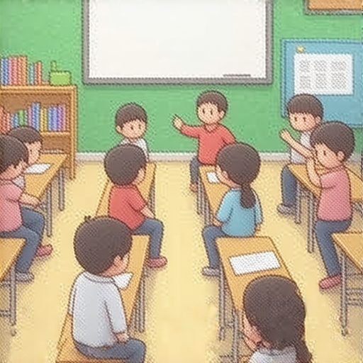 發現M開頭的英文驚喜，強調報名外籍老師一對一教學，提升英文能力，學生參與課堂互動，開心學習的畫面。