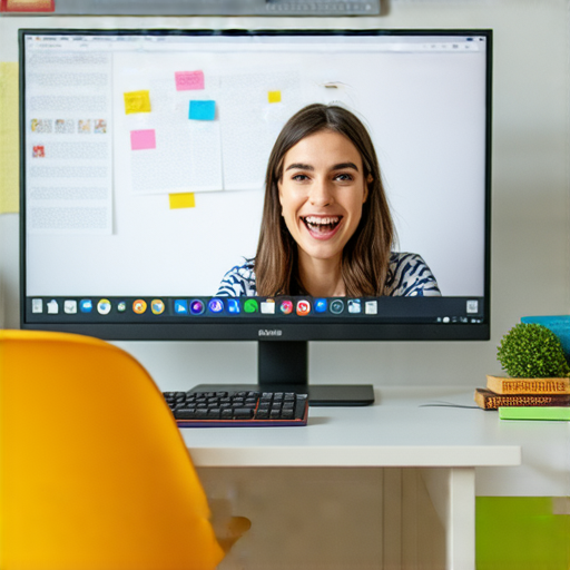 想學習這些英文詞彙嗎？在線上與外籍老師一對一教學的畫面，展現學生與老師互動學習的情境，提供靈活的學習方式，促進英語能力提高。