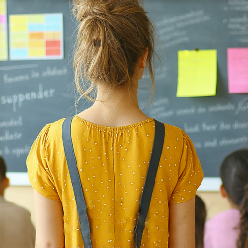 外籍老師在課堂上教授英文，學生們聚精會神學習吊帶裙和吊燈等詞彙，探索流利英語的秘密，歡迎立即報名參加！