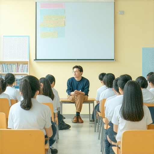 孤獨和孤兒的英文世界探索課程宣傳圖片，外籍老師一對一教學，展示學生互動與學習場景，強調提升英語能力與了解孤獨主題的重要性。