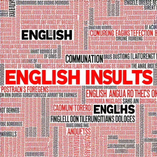 揭開英文罵人的藝術的圖片，展示了多個英文罵人單字和短語，幫助學習者提升英語能力，讓外籍老師協助精進語言表達，提升英語溝通技巧。
