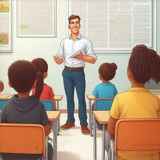 探索傳教士與傳染病的奧秘，一位外籍老師在課堂上講授英文世界的相關知識，學生們專注聆聽，學習英文和科學交匯的精彩內容。