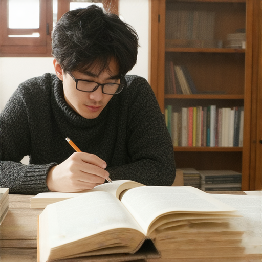 外籍老師一對一輔導場景，學生專注於學習與討論哲學及哮喘議題，桌上擺放著書籍與筆記，探索深意的過程，立即報名體驗，增進知識！