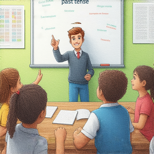 「過去式的奧秘：發現英語的動態變化，立刻聯繫外籍老師學習！快來探索！」