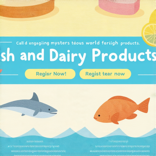探索魚類與乳品的神秘世界！讓外籍英文老師帶你輕鬆學習相關詞彙！立即報名！