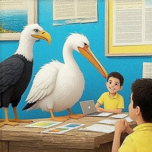 「探索奇趣英文世界：從鵜鶘到鷹，讓外籍老師引領你的學習之旅！」