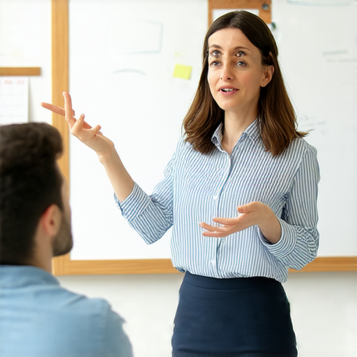 「用肢體語言提升英文對話技巧，立即預約外籍老師一對一教學！」